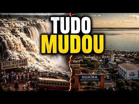 Guaíra depois de Sete Quedas: como uma cidade tentou sobreviver à perda da maior cachoeira do mundo