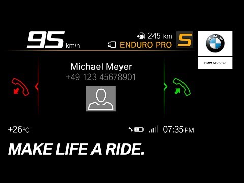 BMW Motorrad Connectivity – How To – Phone Calls.