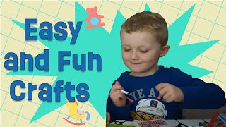 Easy and Fun Crafts for Kids | Handmade Picture Frame | Simple Handmade Gifts