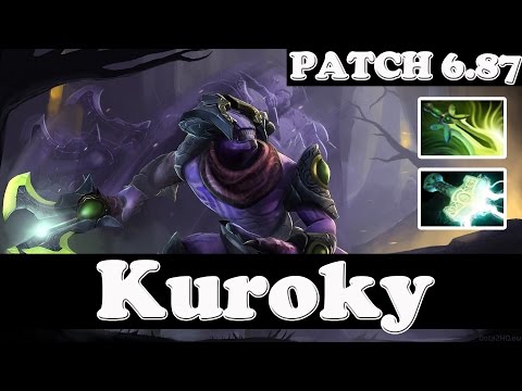 Dota 2 - Patch 6.87 - Kuroky Plays Faceless Void Vol 1 - Ranked Match Gameplay!