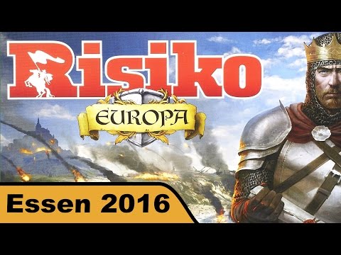Risiko Europa - Brettspiel - Essen 2016 live
