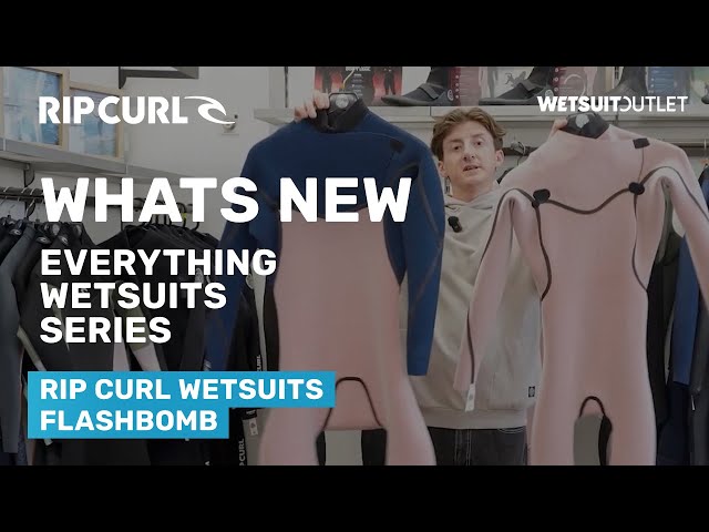 2026 Rip Curl Womens Flashbomb 4/3mm Chest Zip Wetsuit 16IWFS
