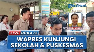 Wapres Gibran Kunjungi Sekolah dan Puskesmas di Papua, Tinjau CKG dan Promosikan Program KB