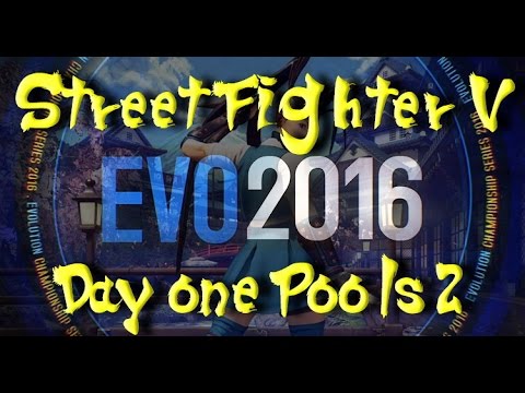 ♛ SF5: EVO 2016 Day 1 - Street Fighter 5 - Pools 2 - Timestamps 720ᴴᴰ 60ᶠᵖˢ