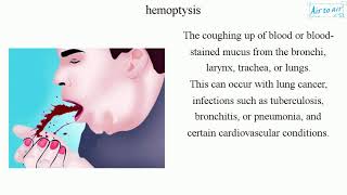 hemoptysis