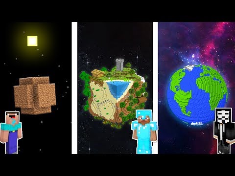 DanOMG - Minecraft PLANET EARTH CHALLENGE 🌎🌍🌏 / Noob vs Pro vs Hacker in Minecraft