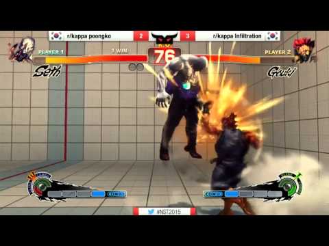 Poongko (Seth) vs Infiltration (Akuma) - Grand Finals  #USF4