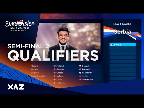 Eurovision 2021: Semi-final 2 Qualifiers