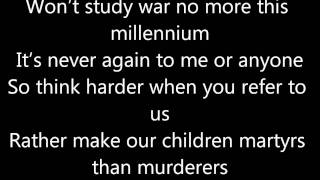 Flobots - White Flag Warriors Ft. Tim Mcilrath (Lyrics)