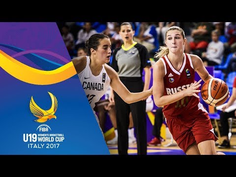 Canada v Russia - Full Game - Semi-Final - FIBA U19 Women's Basketball World Cup 2017