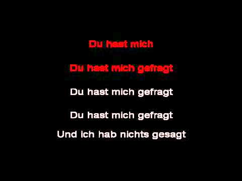 Rammstein - Du Hast (Karaoke)