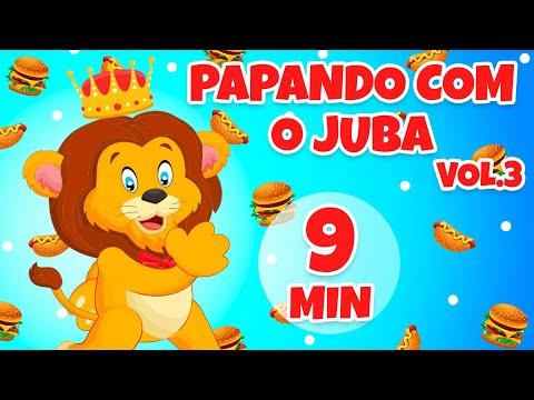 Papando com o Juba Vol. 3 - Giramille 9 min | Desenho Animado Musical