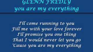 glenn fredly - you are my everything [lyric]