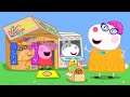 Building A Cardboard House Peppa Pig Official Full Episodes