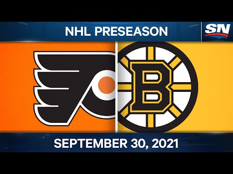 NHL Pre-Season Highlights | Philadelphia Flyers vs Boston Bruins – September 30th, 2021