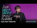CELINE SONG wins BEST DIRECTOR at the 2024 Film Independent Spirit Awards