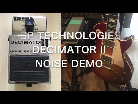 ISP Technologies Decimator II Noise Reduction Pedal Review - DTMNAVI