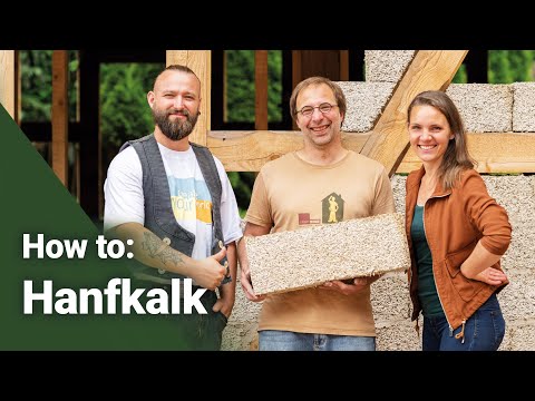 Kinderleichter Einbau: Hanfkalk in diffusionsoffene Außenwand | Nachhaltig & Gesund bauen