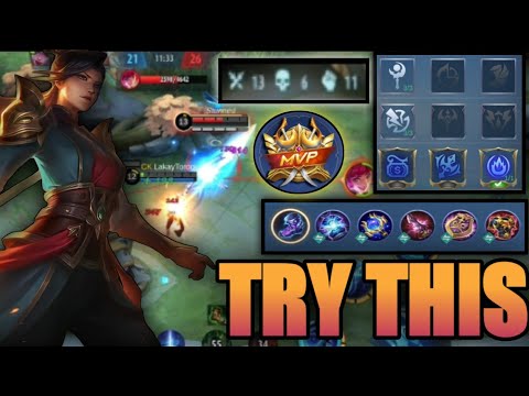 New best build and new emblem set for 2021 - SILVANNA GAMEPLAY MOBILE LEGEND - LakayTorogi