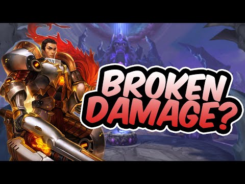 ARES DAMAGE IS ACTUALLY BROKEN WITH THIS BUILD IN SMITE!