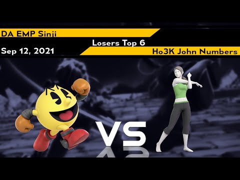 [Smash Ultimate] CGNY OS (L.Top 6) - DA EMP  Sinji vs Ho3K  John Numbers