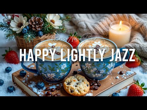 Happy Lightly Jazz ~ Exquisite Winter Morning Coffee Jazz & Bossa Nova Piano Music for Good Mood