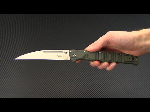Cold Steel Knives Frenzy I Green and Black G10 5.5