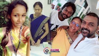 Raghava Lawrence Family with Wife Daughter Mother 