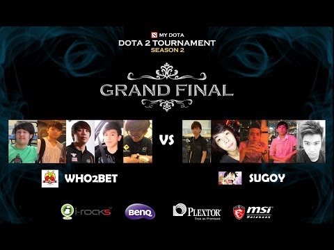 MYDota Dota2 Tournament Season 2 Grand Final SuGoy VS Who2bet