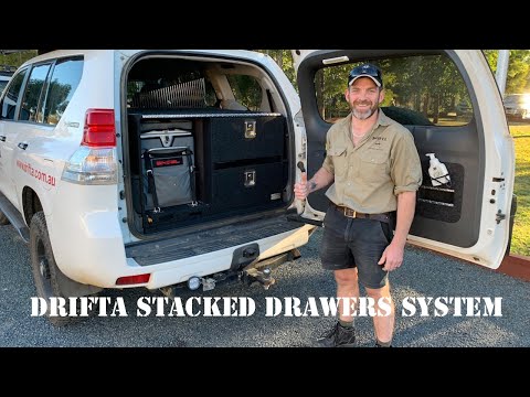 DRIFTA STACKED DRAWERS + FRIDGE BOX (WAGON #6)