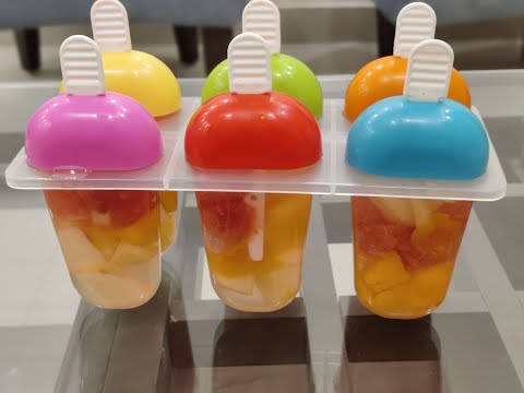 Fruit Popsicle Recipe by Kimaya