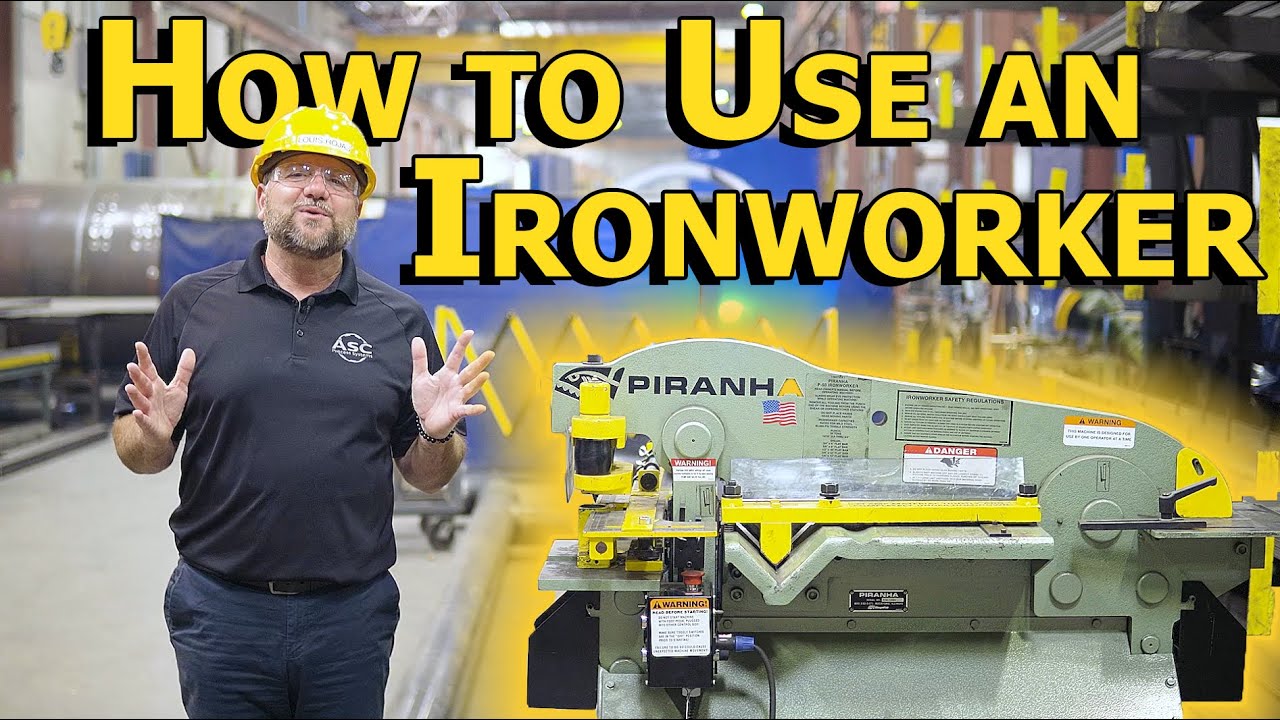 How to Use an Ironworker