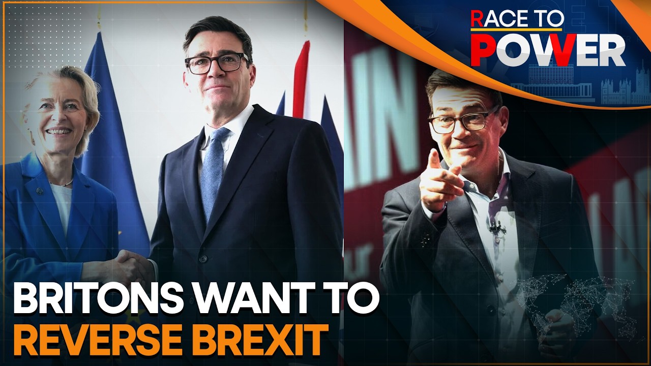 Andy Burnham Blames Brexit for Economic Slowdown, Wants to 'Reverse' Brexit | Race To Power