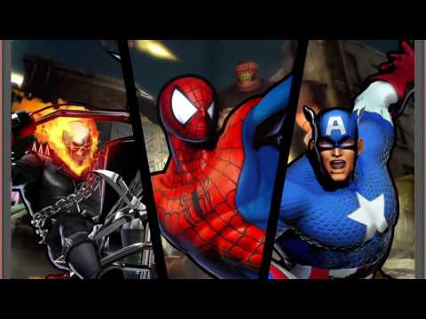 ULTIMATE MARVEL VS. CAPCOM 3 Spiderman,Captain America,Ghost Rider Gameplay Request