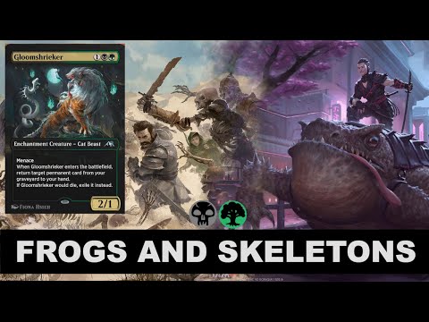 ENCHANTMENT DECK FULL OF SYNERGIES THAT ISN'T SELESNYA?! FEAT. SKELETAL SWARMING! | MTG Standard