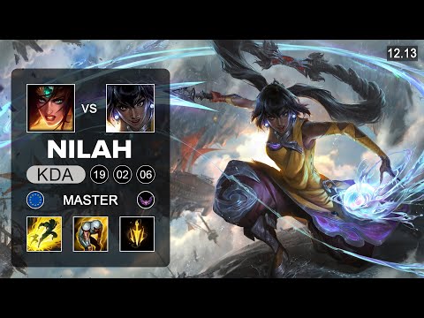 Nilah vs Sivir ADC - EUW Master - Patch 12.13 Season 12