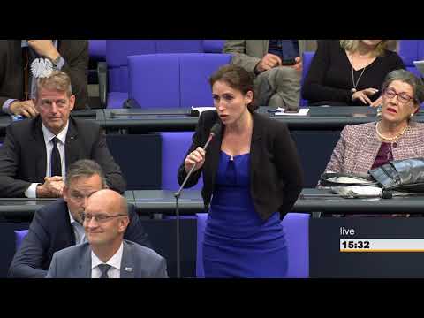AfD im Bundestag - Mariana Harder-Kühnel antwortet auf eine dumme Kurzintervention