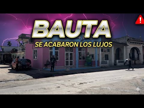 Bauta , Cuba 2025 , Lo que un día Fue la pequeña Miami hoy es un pueblo con calles destruidas.