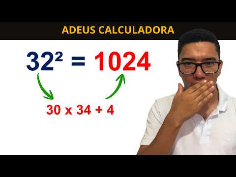 🔴🤯 Elevando um Número ao Quadrado em 5 SEGUNDOS - Macete Incrível!