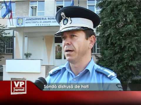 Sondă distrusă de hoţi
