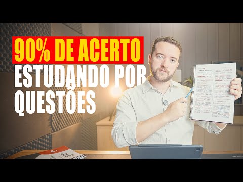Como Estudar por Questões (PASSO A PASSO PRÁTICO!)