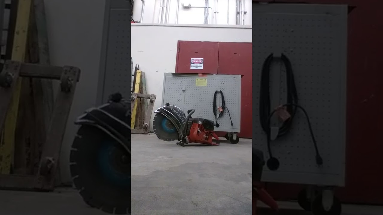 Husqvarna Partner K950 Rescue concrete cut-off-saw. | AllSurplus Husqvarna Partner K950 Rescue concrete cut-off-saw. | AllSurplus