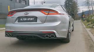 Video: Ulter Duplex Sportauspuff mit optionaler Klappensteuerung KIA Stinger inkl. GT