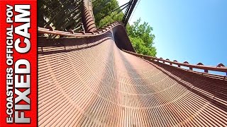 preview picture of video 'Trace du Hourra Parc Asterix - Roller Coaster POV On Ride Bobsled Mack Rides (Theme Park France)'