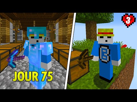 B21 -  The FASTEST FULL DIAMOND in Minecraft SkyBlock Hardcore!  #3