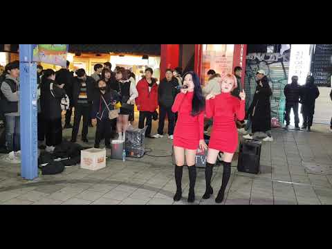 서유댄스팀#200215#홍대버스킹#중간멘트3