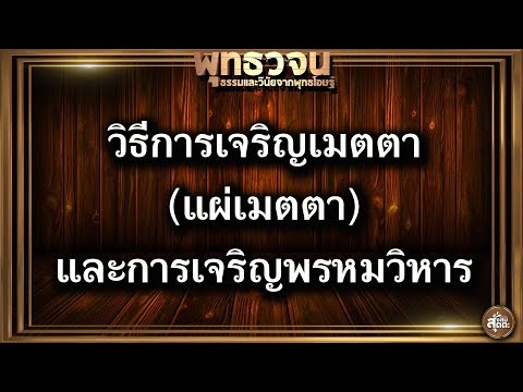 ອານິສົງການຈະເລີນເມດຕາ 11 ປະການ ເເລະ ວິທີການຈະເລີນເມດຕາ