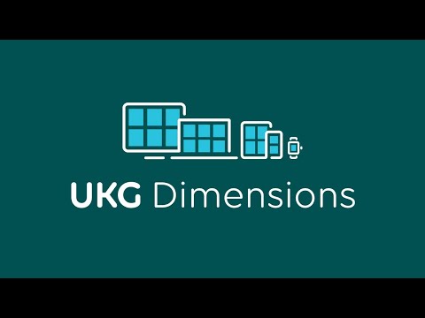 UKG (Ultimate Kronos Group)- vendor materials