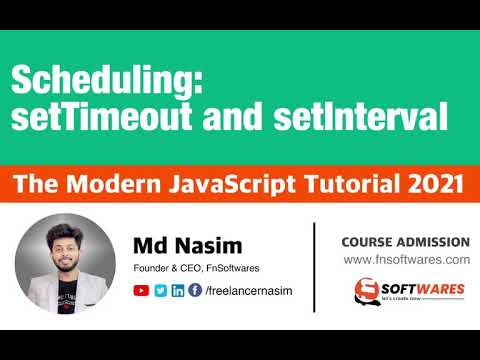 031 Settimeout And Setinterval The Modern Javascript Tutorial