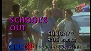 CBC Degrassi School's Out Promo (1992)